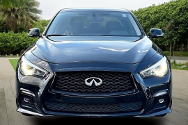 Used 2018  INFINITI Q50 4d Sedan AWD 3&period;0t Sport at Pre-Owned Plus near San Antonio&comma; TX
