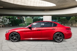 Used 2020 Alfa Romeo Giulia 4d Sedan RWD Ti Sport at Pre-Owned Plus near San Antonio, TX