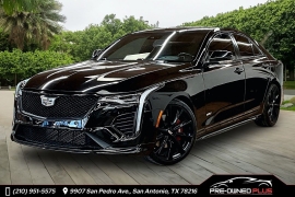 Used 2021  Cadillac CT4 4dr Sdn V-Series RWD at Pre-Owned Plus near San Antonio&comma; TX