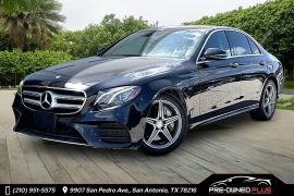 Used 2017  Mercedes-Benz E-Class 4d Sedan E300 Luxury at Pre-Owned Plus near San Antonio&comma; TX