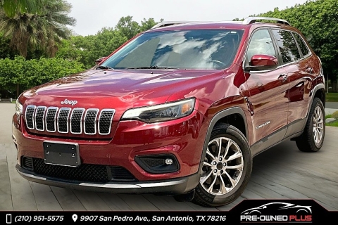 Used 2019 Jeep Cherokee 4d SUV FWD Latitude Plus 2.4L at Pre-Owned Plus near San Antonio, TX