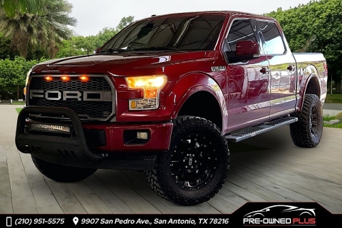 Used 2017 Ford F-150 4WD SuperCrew Lariat 5 1/2 at Pre-Owned Plus near San Antonio, TX