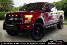  2017 Ford F-150 4WD SuperCrew Lariat 5 1/2 at Pre-Owned Plus near San Antonio, TX