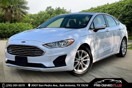  2020 Ford Fusion 4d Sedan FWD SE 1.5L EcoBoost at Pre-Owned Plus near San Antonio, TX