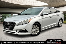 Used 2016 Hyundai Sonata Hybrid 4d Sedan SE at Pre-Owned Plus near San Antonio, TX