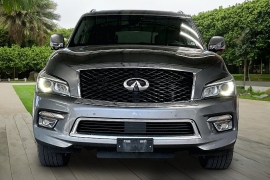 Used 2017  INFINITI QX80 4d SUV RWD at Pre-Owned Plus near San Antonio&comma; TX