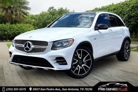 2017 Mercedes-Benz GLC-Class 4d SUV GLC43 AMG 4matic at Pre-Owned Plus near San Antonio&comma; TX