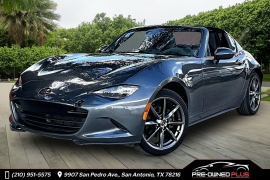 Used 2017  Mazda MX-5 Miata RF 2d Convertible Grand Touring 6spd at Pre-Owned Plus near San Antonio&comma; TX