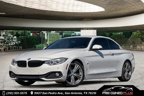 Used 2017 BMW 4 Series 430i Convertible SULEV at Pre-Owned Plus near San Antonio, TX