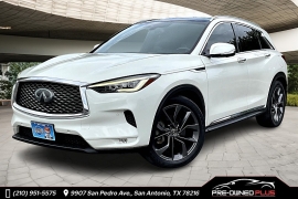 Used 2019 INFINITI QX50 4d SUV AWD ESSENTIAL at Pre-Owned Plus near San Antonio, TX