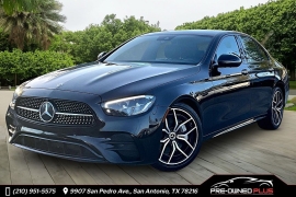 2021 Mercedes-Benz E-Class E 350 RWD Sedan at Pre-Owned Plus near San Antonio, TX