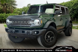  2022 Ford Bronco Base 4 Door Advanced 4x4 at Pre-Owned Plus near San Antonio, TX