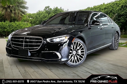 Used 2022 Mercedes-Benz S-Class S 580 4MATIC Sedan at Pre-Owned Plus near San Antonio, TX