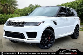  2021 Land Rover Range Rover Sport Turbo i6 MHEV HST at Pre-Owned Plus near San Antonio&comma; TX