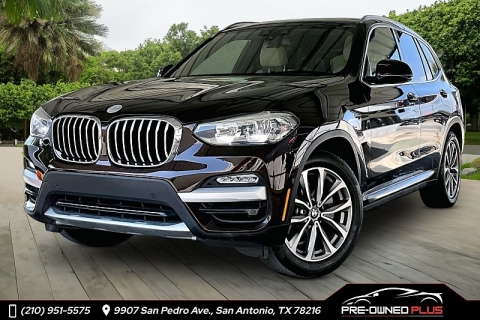 Used 2019 BMW X3 sDrive30i Sports Activity Vehicle at Pre-Owned Plus near San Antonio, TX
