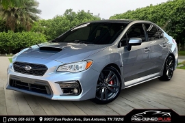  2020 Subaru WRX 4d Sedan Premium 6spd at Pre-Owned Plus near San Antonio, TX