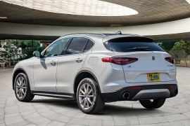 Used 2018 Alfa Romeo Stelvio 4d SUV AWD Ti at Pre-Owned Plus near San Antonio, TX