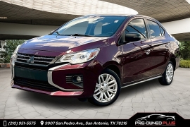 Used 2022  Mitsubishi Mirage G4 SE CVT at Pre-Owned Plus near San Antonio&comma; TX