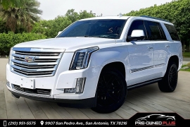  2016 Cadillac Escalade 4d SUV RWD Platinum at Pre-Owned Plus near San Antonio&comma; TX