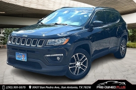 Used 2019  Jeep Compass 4d SUV FWD Latitude at Pre-Owned Plus near San Antonio, TX