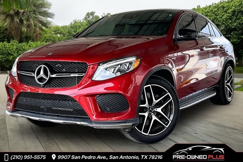 Used 2018 Mercedes-Benz GLE-Class 4d SUV Coupe GLE43 AMG 4matic at Pre-Owned Plus near San Antonio, TX