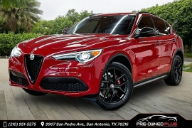  2020 Alfa Romeo Stelvio 4d SUV RWD Sport at Pre-Owned Plus near San Antonio&comma; TX