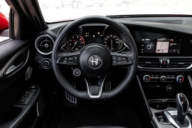 Used 2020 Alfa Romeo Giulia 4d Sedan RWD Ti Sport at Pre-Owned Plus near San Antonio, TX