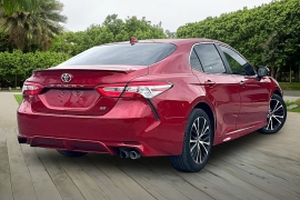 Used 2020  Toyota Camry 4d Sedan SE at Pre-Owned Plus near San Antonio&comma; TX