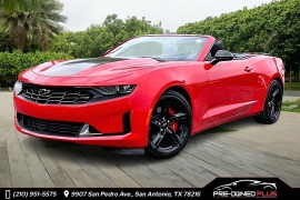 Used 2022  Chevrolet Camaro 2dr Conv 3LT at Pre-Owned Plus near San Antonio, TX