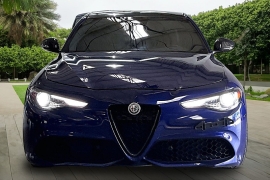 Used 2020  Alfa Romeo Giulia 4d Sedan RWD Ti Sport Carbon at Pre-Owned Plus near San Antonio&comma; TX