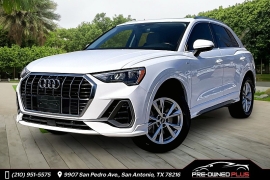  2022 Audi Q3 S line Premium 45 TFSI quattro at Pre-Owned Plus near San Antonio, TX