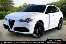  2020 Alfa Romeo Stelvio 4d SUV RWD Sport at Pre-Owned Plus near San Antonio, TX