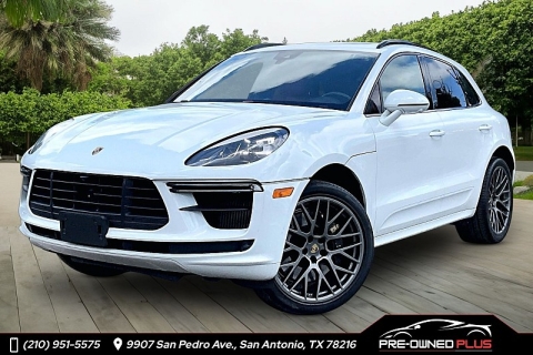 Used 2021 Porsche Macan Turbo AWD at Pre-Owned Plus near San Antonio, TX