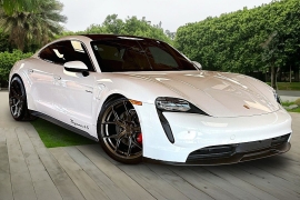 Used 2020  Porsche Taycan 4d Sedan AWD 4S at Pre-Owned Plus near San Antonio&comma; TX