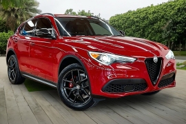 Used 2020  Alfa Romeo Stelvio 4d SUV RWD Sport at Pre-Owned Plus near San Antonio&comma; TX