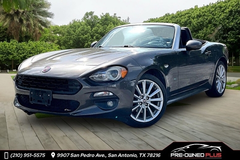 Used 2017 FIAT 124 Spider 2d Convertible Abarth at Pre-Owned Plus near San Antonio, TX
