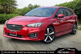  2019 Subaru Impreza 4d Hatchback 2.0i Sport CVT at Pre-Owned Plus near San Antonio, TX