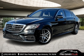 Used 2019 Mercedes-Benz S-Class 4d Sedan S560 4matic at Pre-Owned Plus near San Antonio, TX