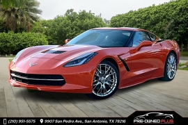  2019 Chevrolet Corvette 2d Coupe Stingray w&sol;1LT at Pre-Owned Plus near San Antonio&comma; TX