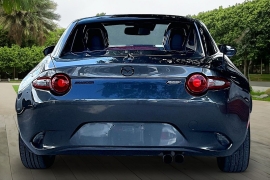 Used 2017  Mazda MX-5 Miata RF 2d Convertible Grand Touring 6spd at Pre-Owned Plus near San Antonio&comma; TX