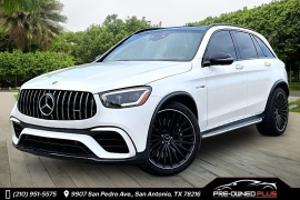  2021 Mercedes-Benz GLC AMG GLC 63 4MATIC&plus; SUV at Pre-Owned Plus near San Antonio&comma; TX