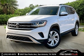 Used 2021  Volkswagen Atlas 2021&period;5 3&period;6L V6 SE w&sol;Technology FWD at Pre-Owned Plus near San Antonio&comma; TX