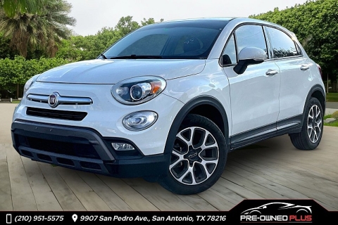 Used 2018 FIAT 500X 4d Utility FWD Trekking at Pre-Owned Plus near San Antonio, TX