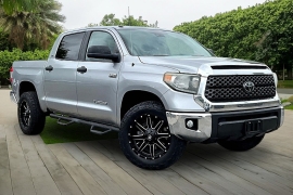 Used 2019  Toyota Tundra 4WD CrewMax SR5 5&period;7L FFV at Pre-Owned Plus near San Antonio&comma; TX