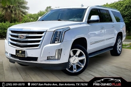  2019 Cadillac Escalade ESV 4d SUV RWD Luxury at Pre-Owned Plus near San Antonio, TX