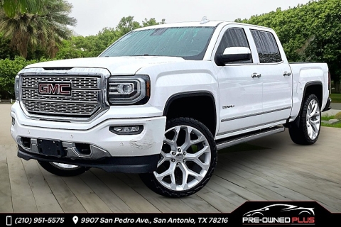 Used 2017 GMC Sierra 1500 4WD Crew Cab Denali at Pre-Owned Plus near San Antonio, TX