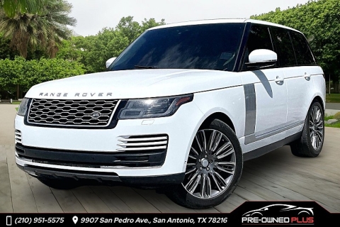 Used 2019 Land Rover Range Rover 4d SUV 3.0L SC HSE at Pre-Owned Plus near San Antonio, TX
