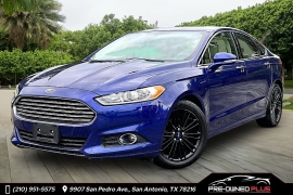  2014 Ford Fusion 4d Sedan SE EcoBoost 1.5L at Pre-Owned Plus near San Antonio, TX