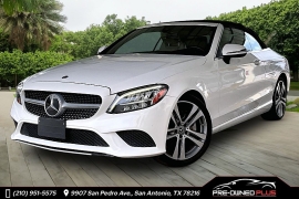  2019 Mercedes-Benz C-Class 2d Cabriolet C300 at Pre-Owned Plus near San Antonio, TX