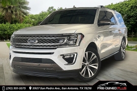 Used 2020  Ford Expedition Max 4d SUV 2WD King Ranch at Pre-Owned Plus near San Antonio&comma; TX